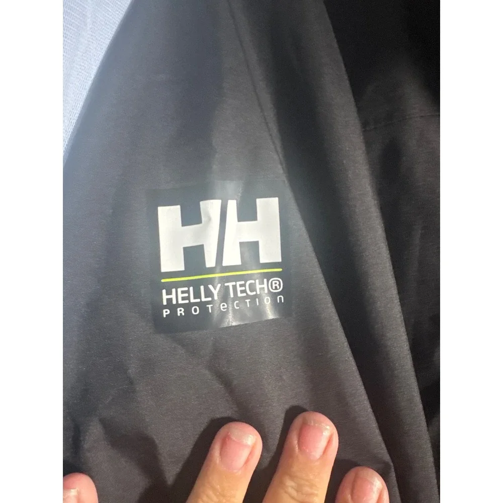 Helly Hansen Jacket Mens Medium Black New Subaru Helly Tech Protection Shell NWT